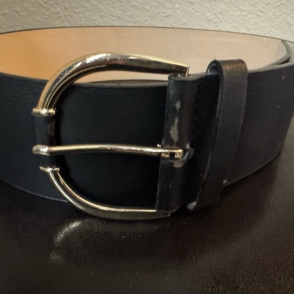 Banana Republic Wide Black Belt Women’s Sz M - Picture 1 of 8